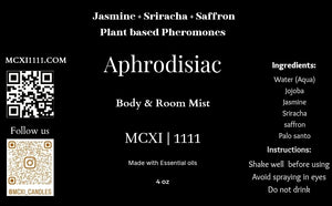 Aphrodisiac Body & Room Mist ( Imperfect collection)