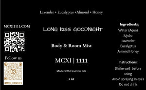 Long Kiss Goodnight Body & Room Mist