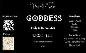 Goddess Body & Room Mist