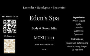 Eden's Spa Body & Room Mist