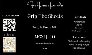 Grip The Sheets Body & Room Mist