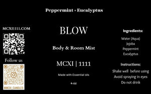 BLOW Body & Room Mist( Imperfect collection)