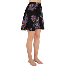 Load image into Gallery viewer, MCXI  Hasma Print Skater Skirt
