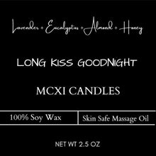 Load image into Gallery viewer, Long Kiss  Goodnight Massage Oil Melts