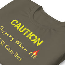 將圖片載入圖庫檢視器 Caution Unisex t-shirt