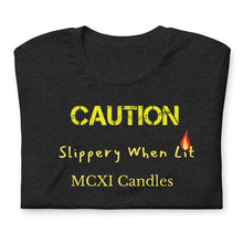 Load image into Gallery viewer, Caution Unisex t-shirt