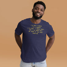 Load image into Gallery viewer, I&#39;m not a snack I&#39;m a candle Unisex t-shirt