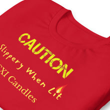 Load image into Gallery viewer, Caution Unisex t-shirt