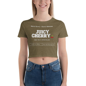 Juicy Cherry Women’s Crop Tee