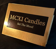 Load image into Gallery viewer, MCXI Candles Box Set With Vanity Mirror