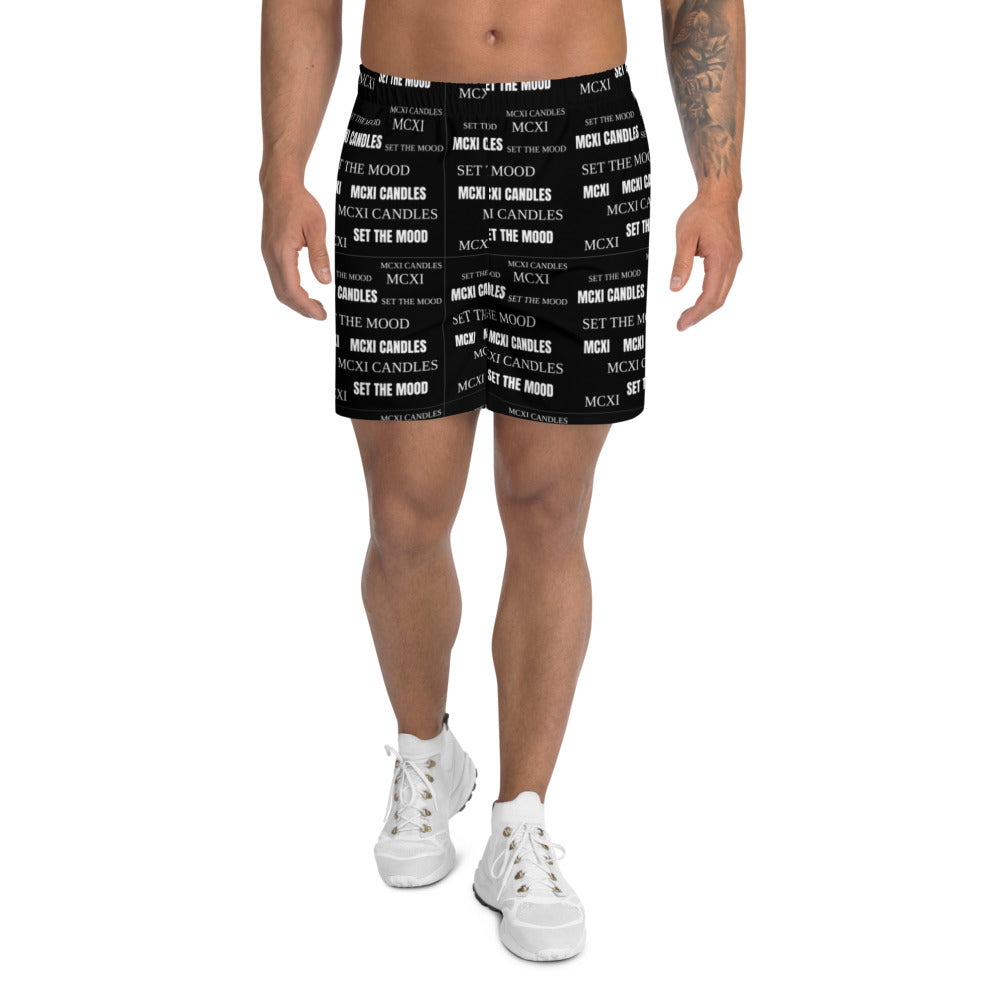 MCXI Candles Men's Athletic Long Shorts