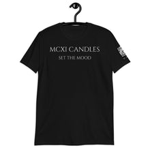 Cargar imagen en el visor de la galería, MCXI Candles Short-Sleeve Unisex T-Shirt
