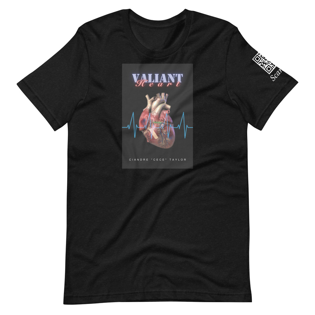 v. heart Unisex t-shirt