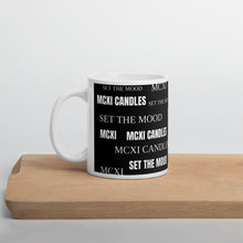 Cargar imagen en el visor de la galería, MCXI Candles White glossy mug